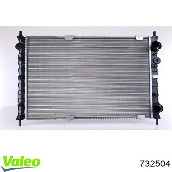 732504 VALEO радіатор охолодження двигуна