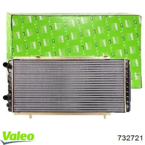 Радіатор 732721 VALEO