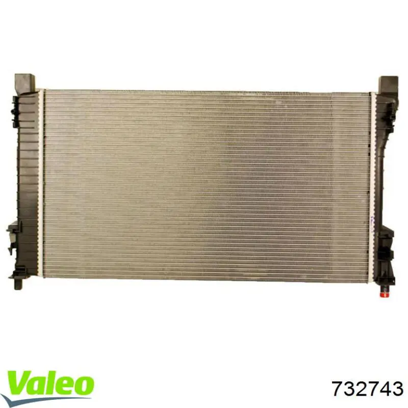 732743 VALEO Радіатор охолодження двигуна