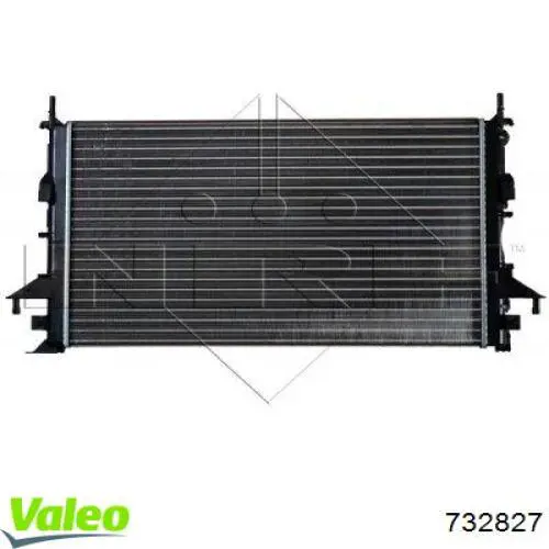 Радіатор 732827 VALEO