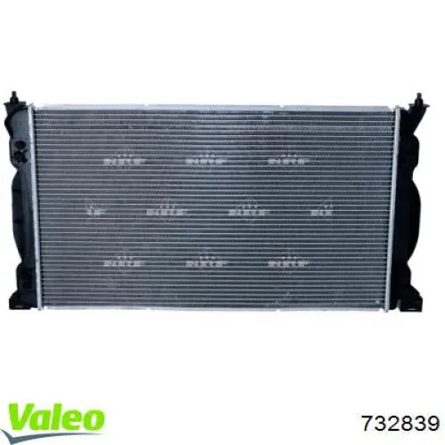 732839 VALEO Радіатор охолодження двигуна