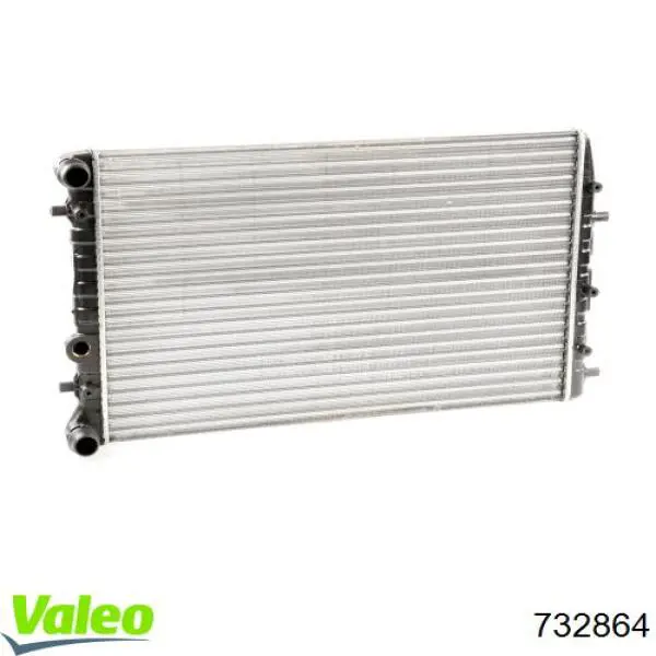 Купити 732864 VALEO Радіатор двигуна