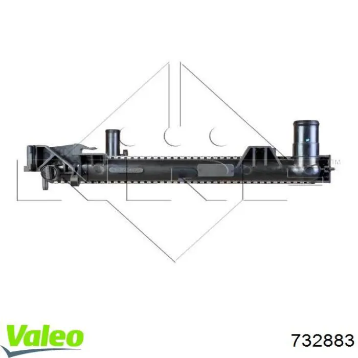 Купити 732883 VALEO Радіатор двигуна