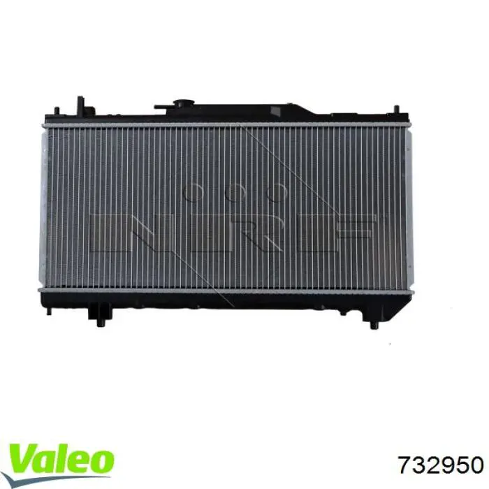 Радіатор 732950 VALEO