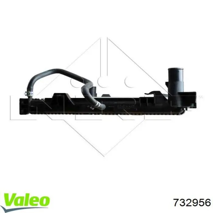Радіатор 732956 VALEO