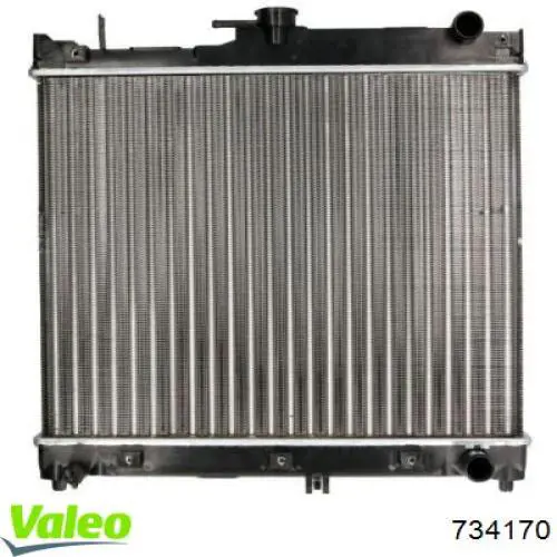 Купити 734170 VALEO Радіатор двигуна