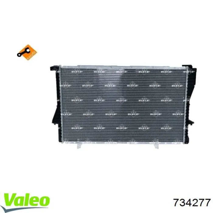 Купити 734277 VALEO Радіатор двигуна