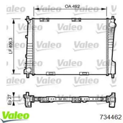 Купити 8200468913 Renault (RVI) Радіатор двигуна