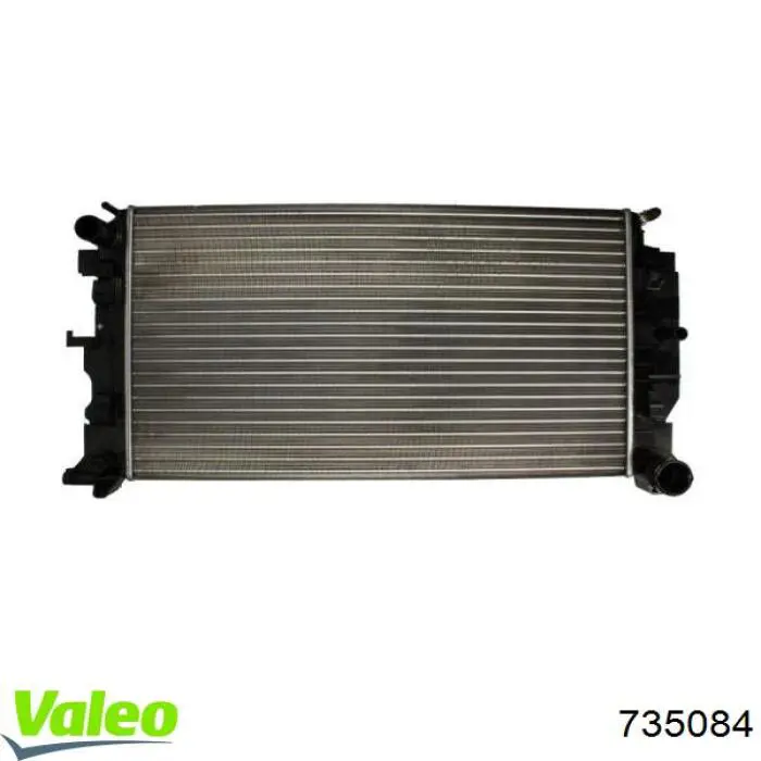 Радіатор основний VALEO 735084 ціна, від 69.33 USD