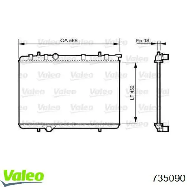Радіатор основний Maxgear AC269230 ціна, від 59.28 USD