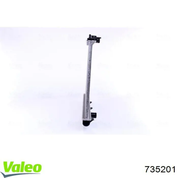 735201 VALEO Радіатор охолодження двигуна