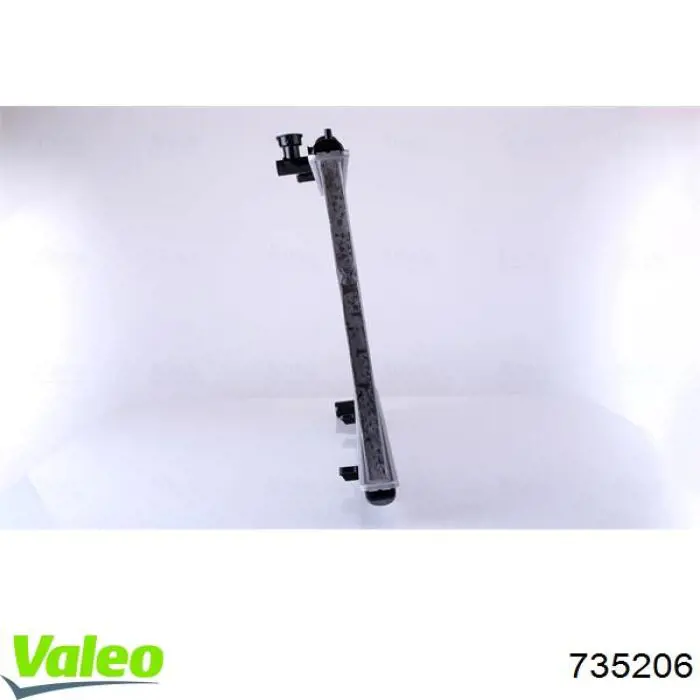 Радіатор 735206 VALEO