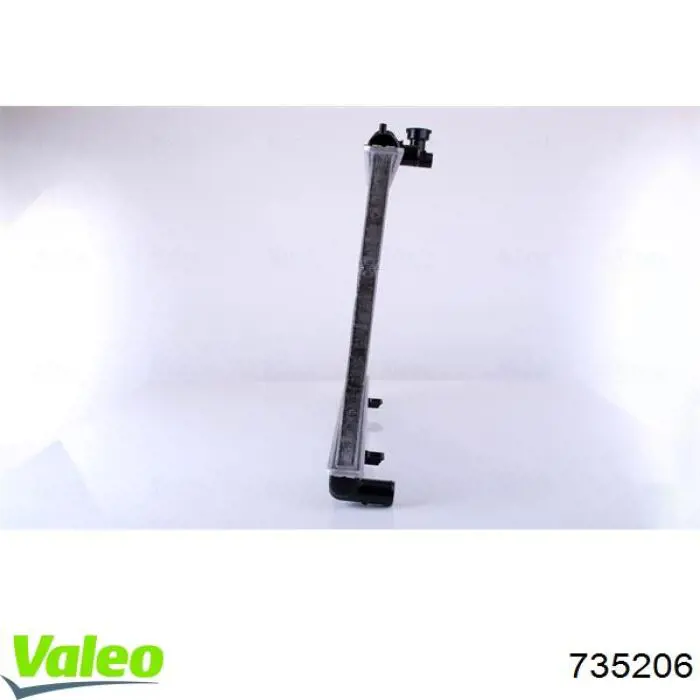 735206 VALEO Радіатор охолодження двигуна