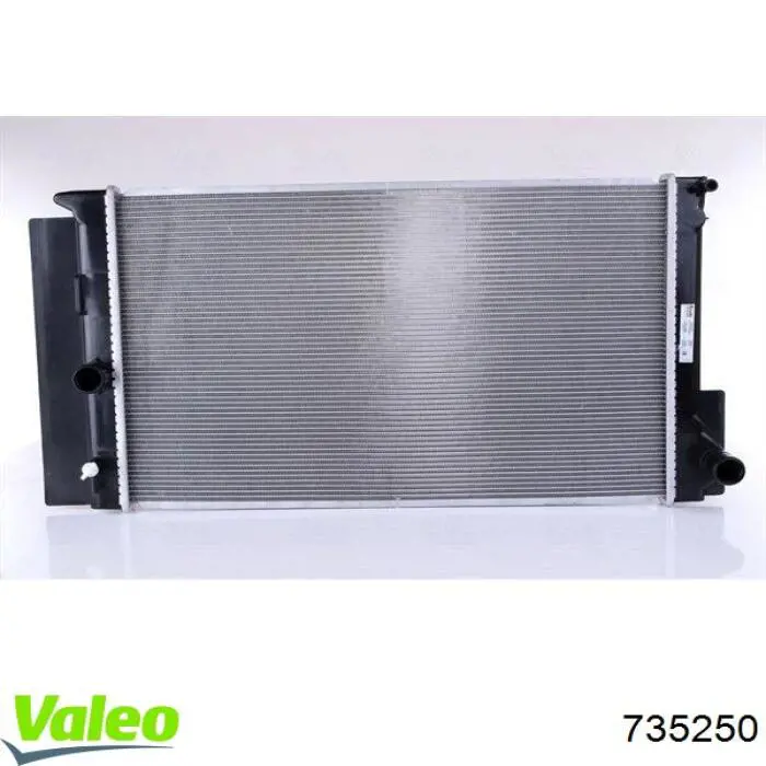 Радіатор 735250 VALEO