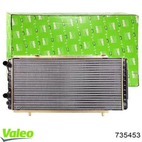 735453 VALEO радіатор охолодження двигуна