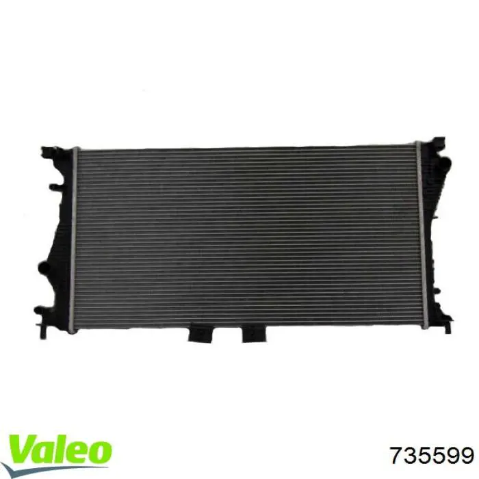 Радіатор основний VALEO 735599 ціна, від 140.92 USD
