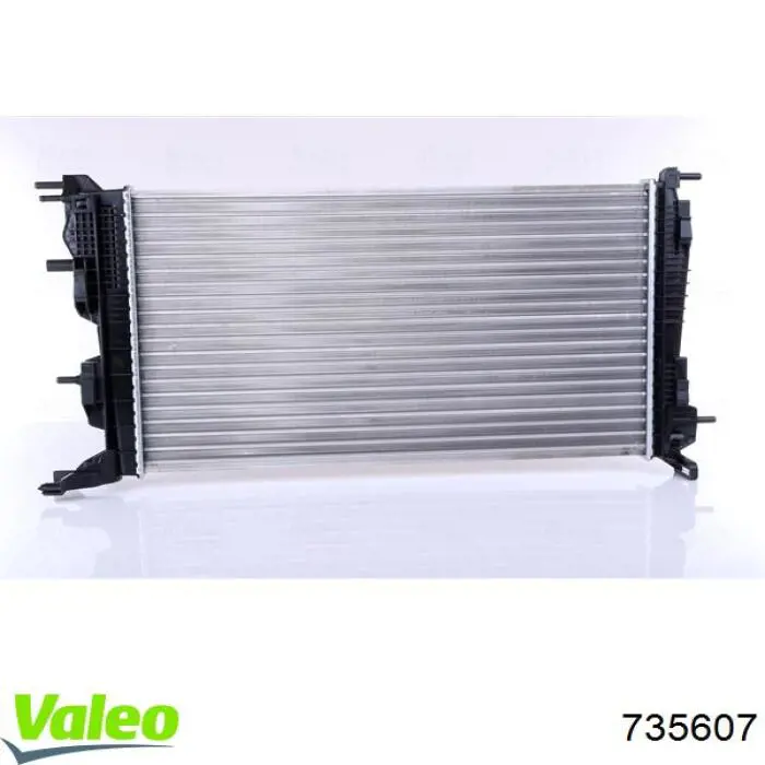 Радіатор 735607 VALEO