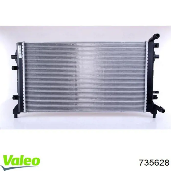Радіатор 735628 VALEO