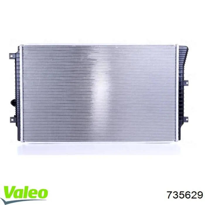 Радіатор основний VALEO 735629 ціна, від 145.69 USD