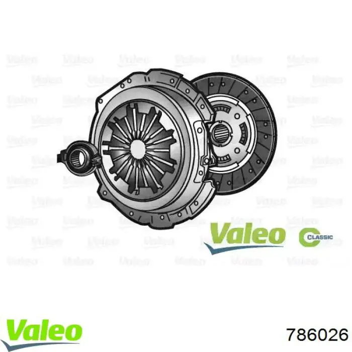 Зчеплення 786026 VALEO