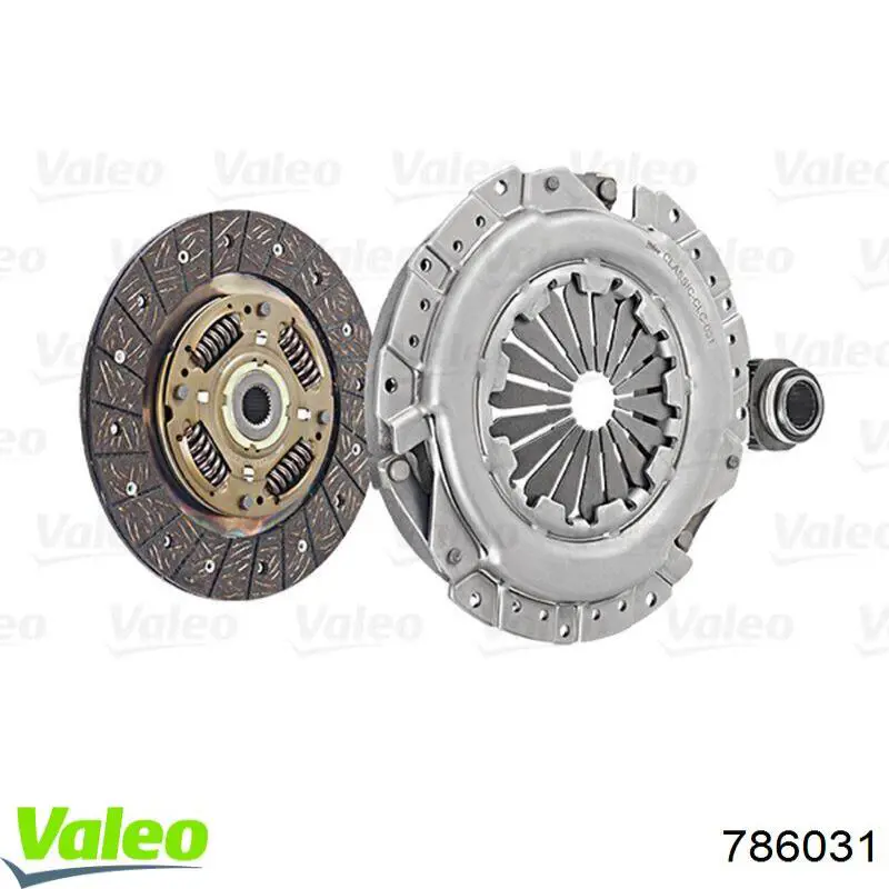 Комплект зчеплення (3 частини) VALEO 786031 ціна, від 111.17 USD