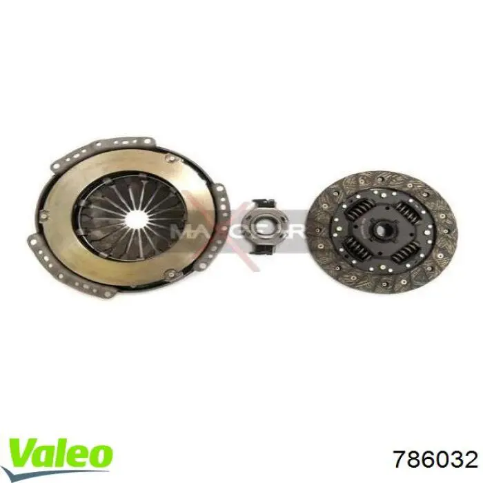Комплект зчеплення (3 частини) VALEO 786032 ціна, від 93.37 USD
