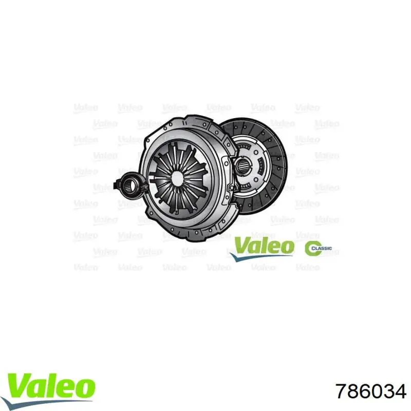 Комплект зчеплення  VALEO 786034