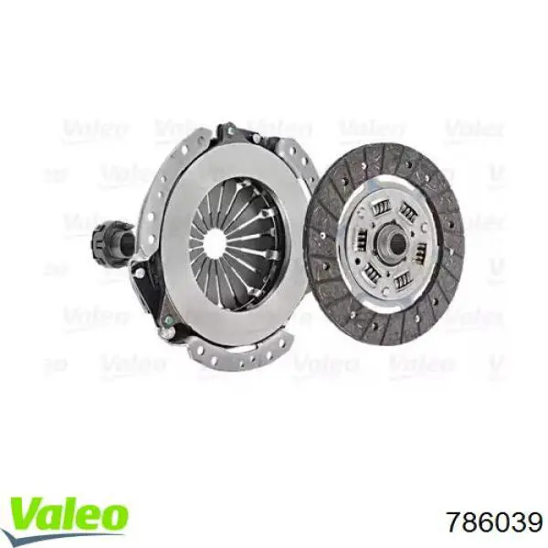 Комплект зчеплення (3 частини) VALEO 786039 ціна, від 81.96 USD
