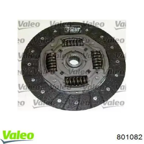801082 VALEO комплект зчеплення (3 частини)