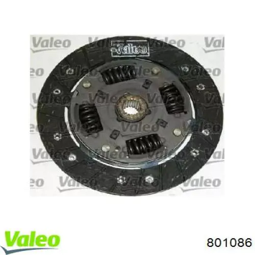 801086 VALEO комплект зчеплення (3 частини)