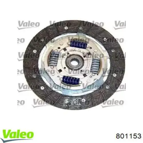801153 VALEO комплект зчеплення (3 частини)