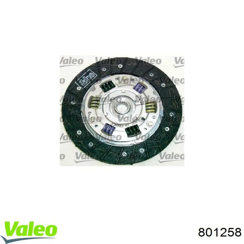 801258 VALEO Зчеплення в зборі