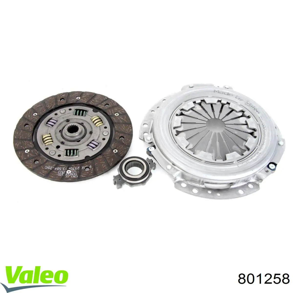 Комплект зчеплення (3 частини) VALEO 801258 ціна, від 84.22 USD