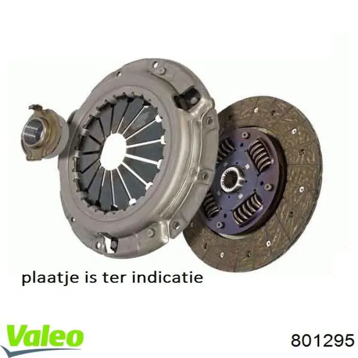 801295 VALEO Зчеплення в зборі