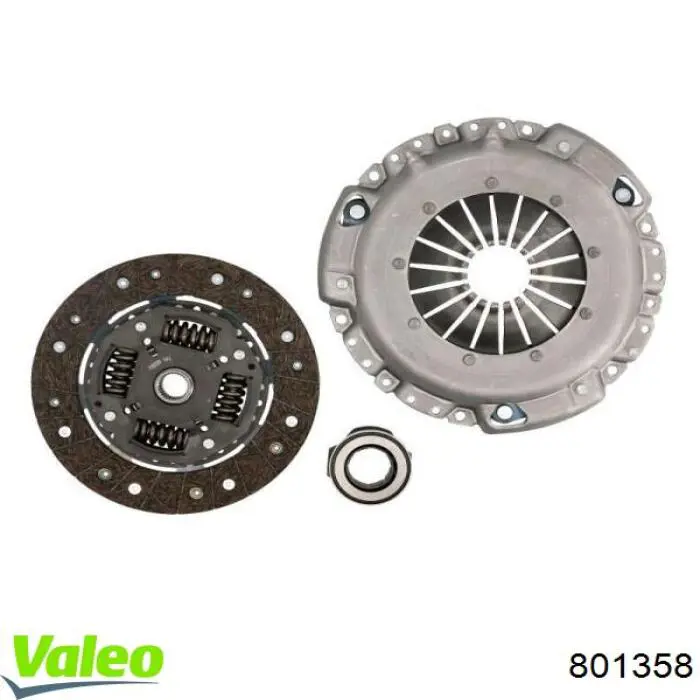 801358 VALEO Зчеплення в зборі