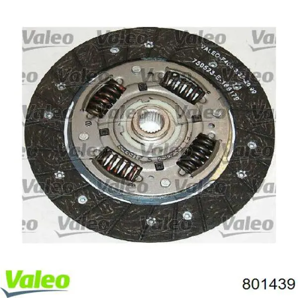 Комплект зчеплення (3 частини) VALEO 801439 ціна, від 73.64 USD