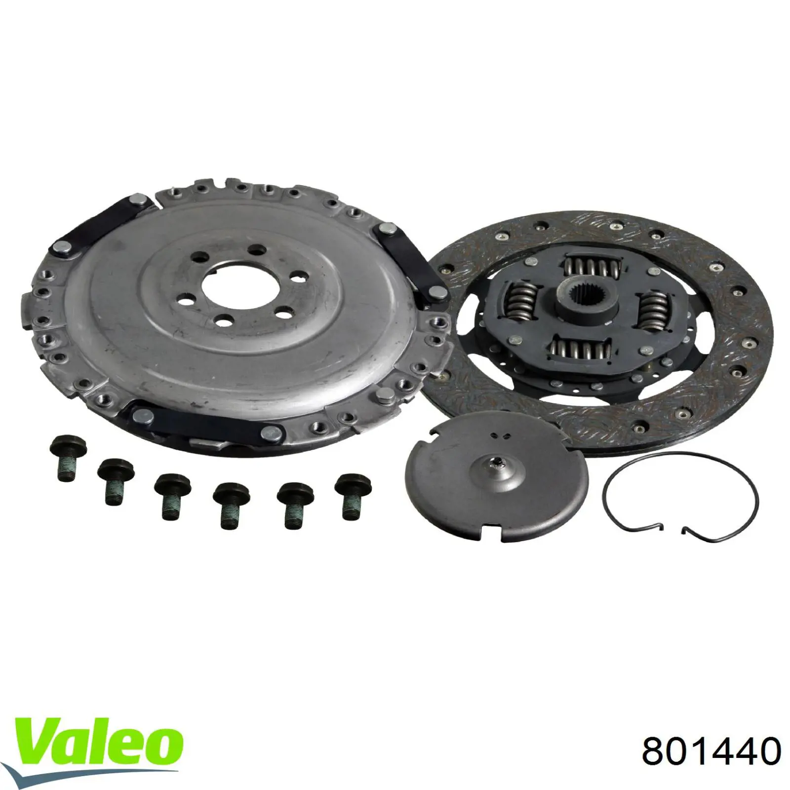 Комплект зчеплення (3 частини) VALEO 801440 ціна, від 89.11 USD