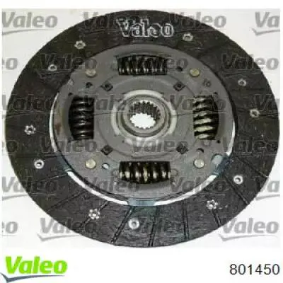801450 VALEO комплект зчеплення (3 частини)