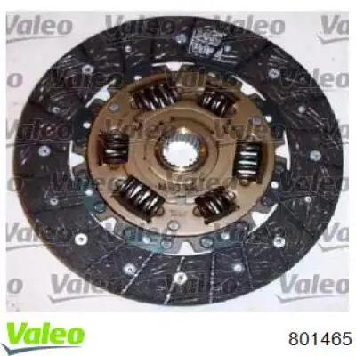 Купити 801465 VALEO Комплект зчеплення (диск, корзина, підшипник)