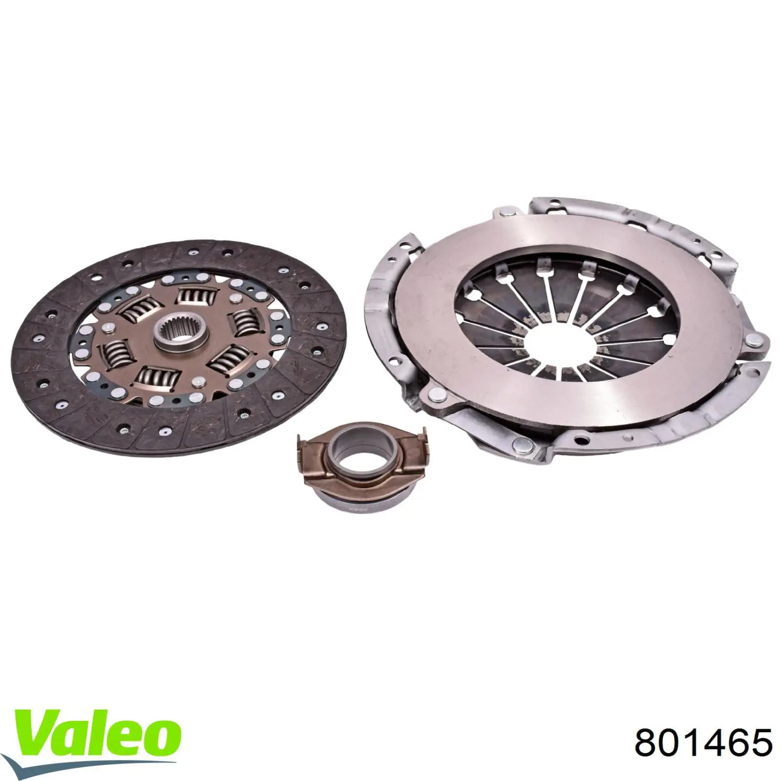 Комплект зчеплення (3 частини) VALEO 801465 ціна, від 128.14 USD