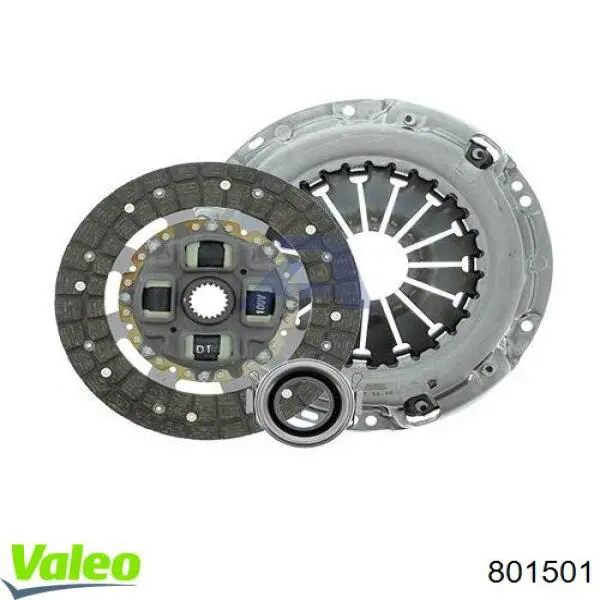 801501 VALEO комплект зчеплення (3 частини)