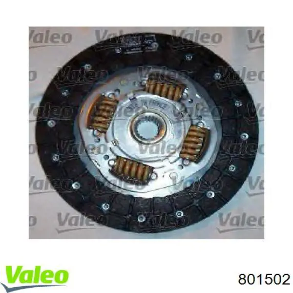 801502 VALEO комплект зчеплення (3 частини)