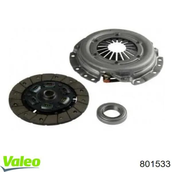Купити 801533 VALEO Комплект зчеплення (диск, корзина, підшипник)