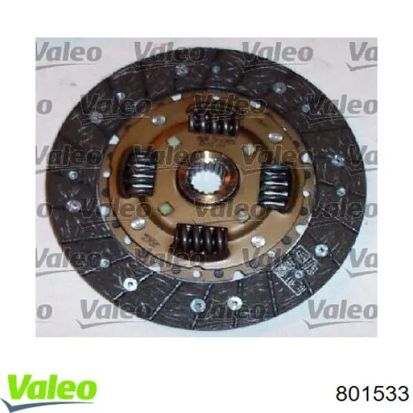 801533 VALEO комплект зчеплення (3 частини)