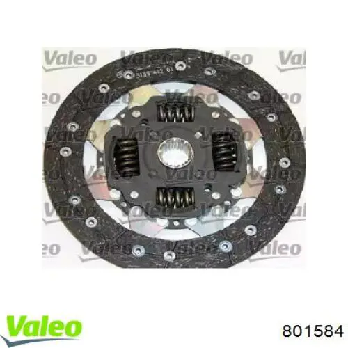 Комплект зчеплення (3 частини) 801584 VALEO