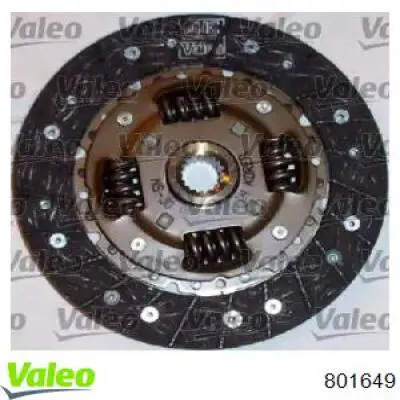 Комплект зчеплення (3 частини) VALEO 801649 ціна, від 65.12 USD