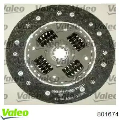 801674 VALEO комплект зчеплення (3 частини)