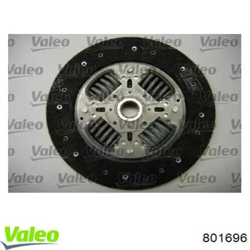 Комплект зчеплення (3 частини) VALEO 801696 ціна, від 317.47 USD