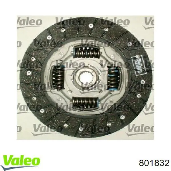 801832 VALEO комплект зчеплення (3 частини)