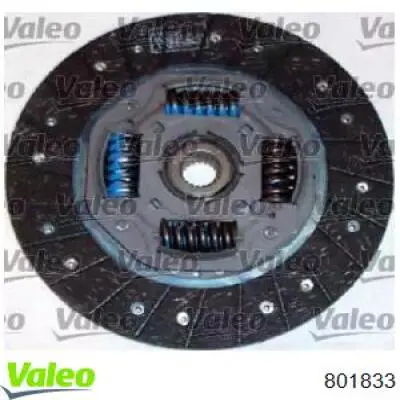 Купити 801833 VALEO Комплект зчеплення (диск, корзина, підшипник)